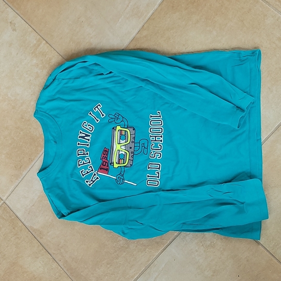 Gap green graphic long sleeve XXL/14 - Picture 5 of 6